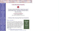 Desktop Screenshot of i-amperfectlyhealthy.com